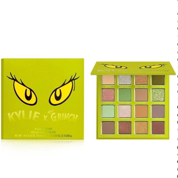 kylie x the grinch eyeshadow palette - Picture 1 of 6